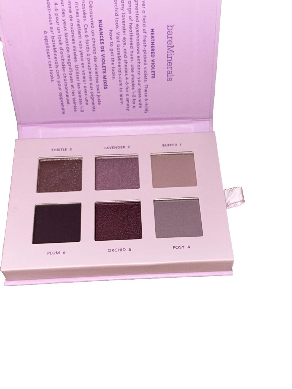 bareMinerals MINERALIST 6 Colors Eyeshadow Palette Heathered 0.04oz each